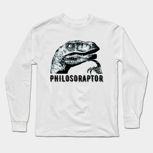 Philosoraptor Long Sleeve T-Shirt